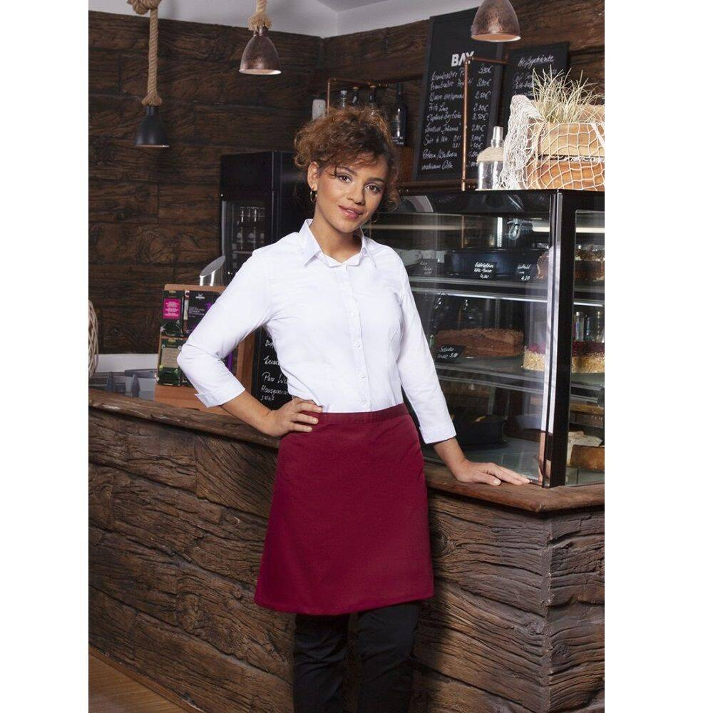 Tablier Basic 70 x 55 cm bordeaux | KARLOWSKY BVS 2-4-pièces