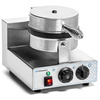 Gaufrier électrique simple pour gaufres belges Ø 18,5 cm, 1,2 kW, 230 V | FORGAST FG09711