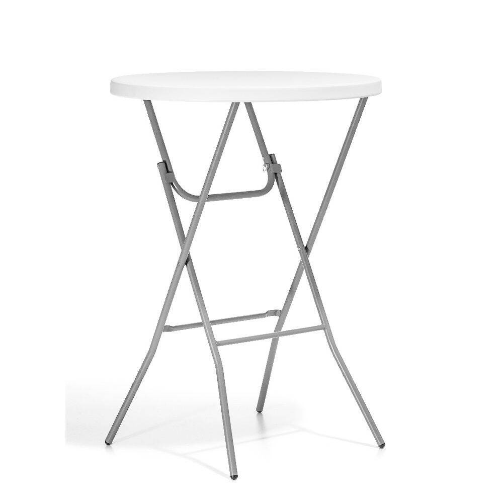 Table de cocktail de restauration, diamètre 80 cm, hauteur 110 cm | FORGAST FG03800