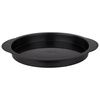 Plateau rond avec élément réfrigérant et couvercle, noir 35x15 cm | APS 9094