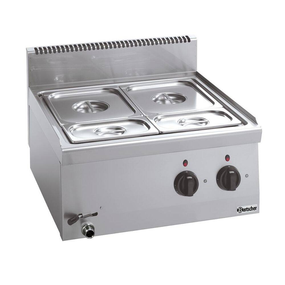 Bain-marie électrique de table avec robinet de vidange | BARTSCHER 131770