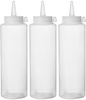 Distributeur de sauces froides transparent capacité 0,2 l - 3 pcs | HENDI 558058