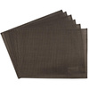 Set de table TIRA, PVC, gris, 45x33x0,1 cm | APS 60524