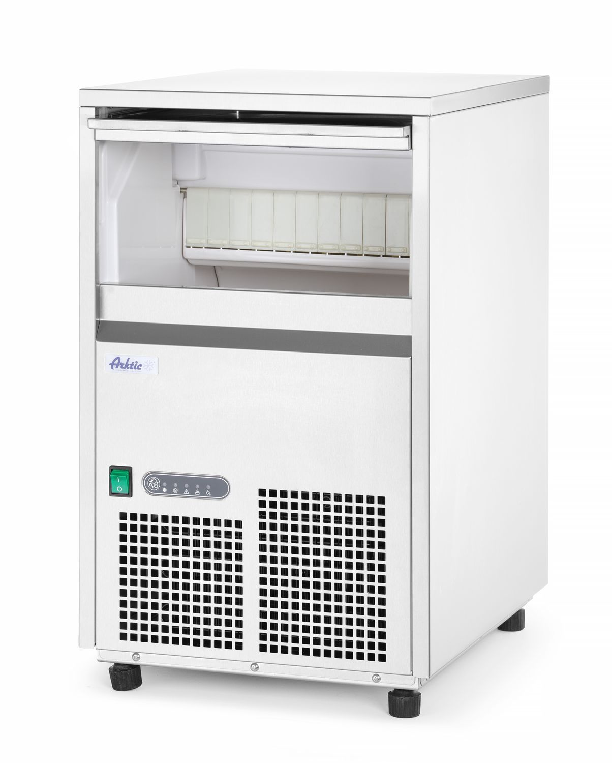 Machine à glaçons 22 kg/24h, 6 kg, air, 0,26 kW, 52x38x63,7 cm | ARCTIC 271353