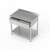 Table de travail inox avec tiroir 80x60x85 cm | FORGAST
