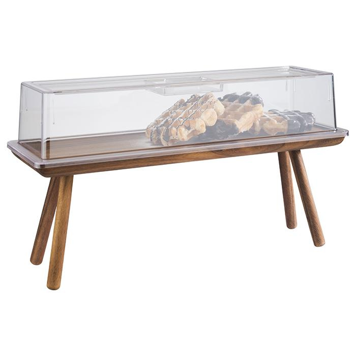 Présentoir buffet ACACIA, GN 2/4, 53x16,2x20 cm | APS 15623