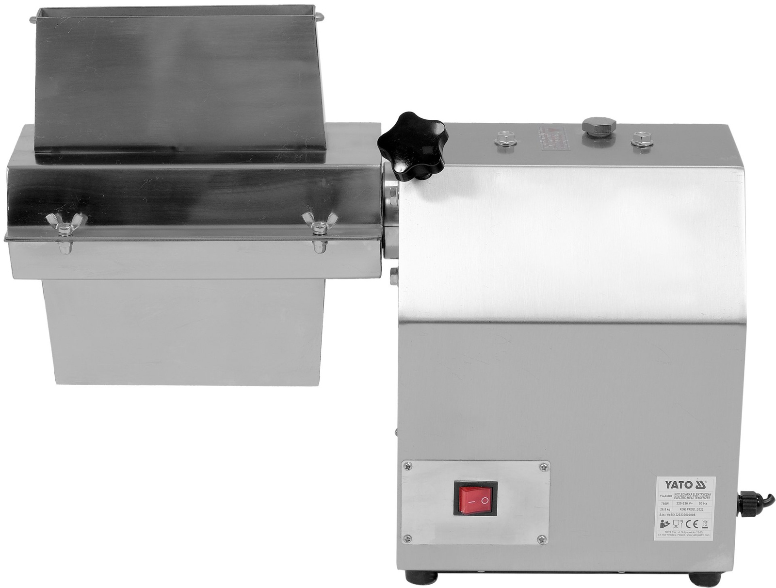 Machine à attendrir la viande (attendrisseur de côtelettes) | YATO YG-03300