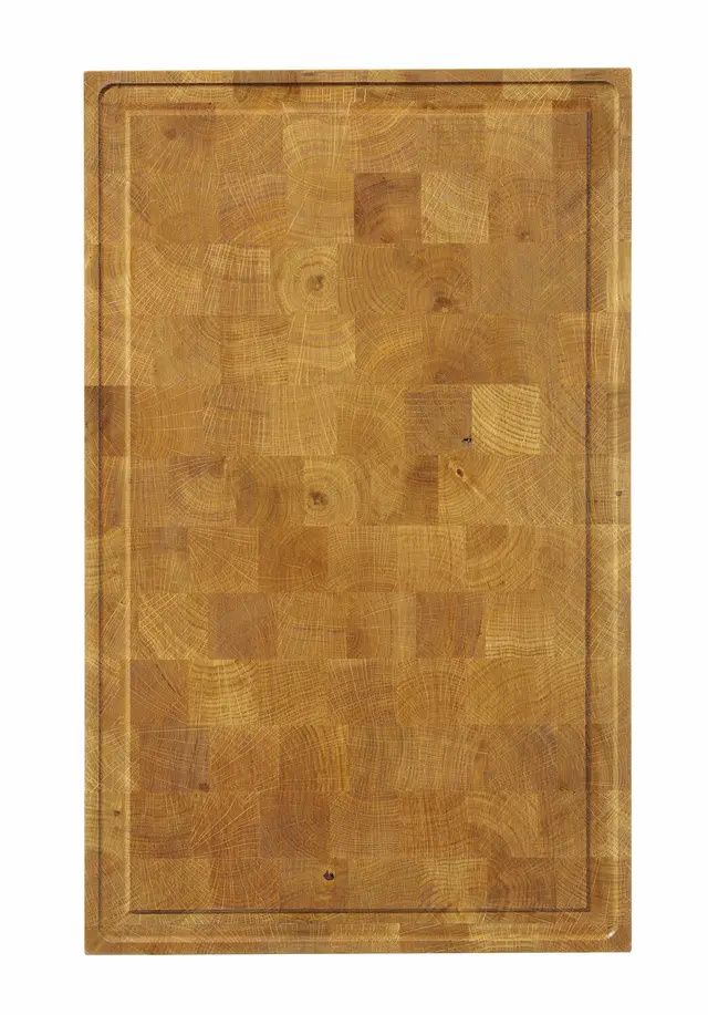 Planche en chêne pour le service 53x32,5x(H)3,5 cm | HENDI 505441