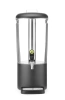 Distributeur de jus, UNIQ, conçu par Robert Bronwasser, 8L, noir, 318x216x(H)532mm | HENDI 425015