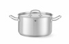 Casserole moyenne en acier inoxydable - capacité 5,5 L Kitchen Line | HENDI 836309