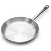Poêle en acier satiné 32 cm | FORGAST FG02304