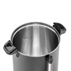 Chauffe-eau 8 L avec plateau d’égouttement, noir, à double paroi | FORGAST FG05560