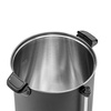 Chauffe-eau 17,5 l avec bac d'égouttage, noir, à double paroi | FORGAST FG05561