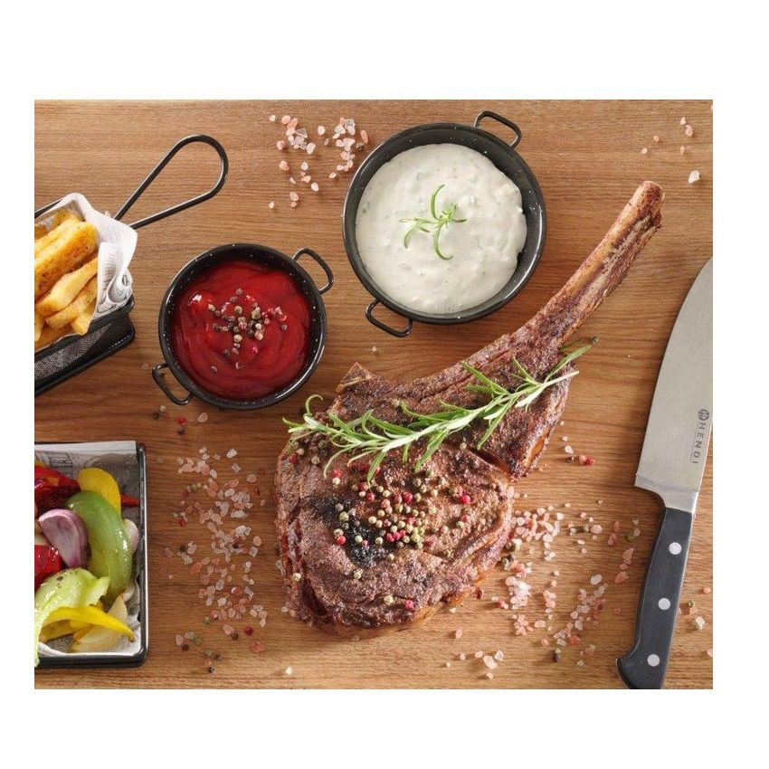 Panier pour en-cas frits miniature noir 10,5x9 cm | HENDI 425671