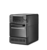 Four convection-micro-ondes CombiTurbo, 18 L, noir, 230 V / 3000 W | HENDI 281277