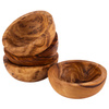 Bol OLIVE en bois d’olivier, lot de 4 pièces, 6x2 cm, 30 ml | APS 1024
