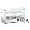 Vitrine chauffante à 2 niveaux, 45 l, 0,8 kW | FORGAST FG09624