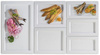 Plateau FRAMES, GN 1/1, porcelaine, couleur blanche | APS 82355