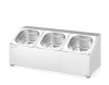 Support pour 3 bacs GN 1/6 | HENDI 820032