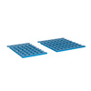 Étagère autoportante à 4 tablettes prof. 60 cm 3PD-64+4P-96+4P-106 | ALUSHELF 60168