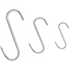 Crochets de boucher en acier inoxydable 180 mm | CONTACTO 485/180