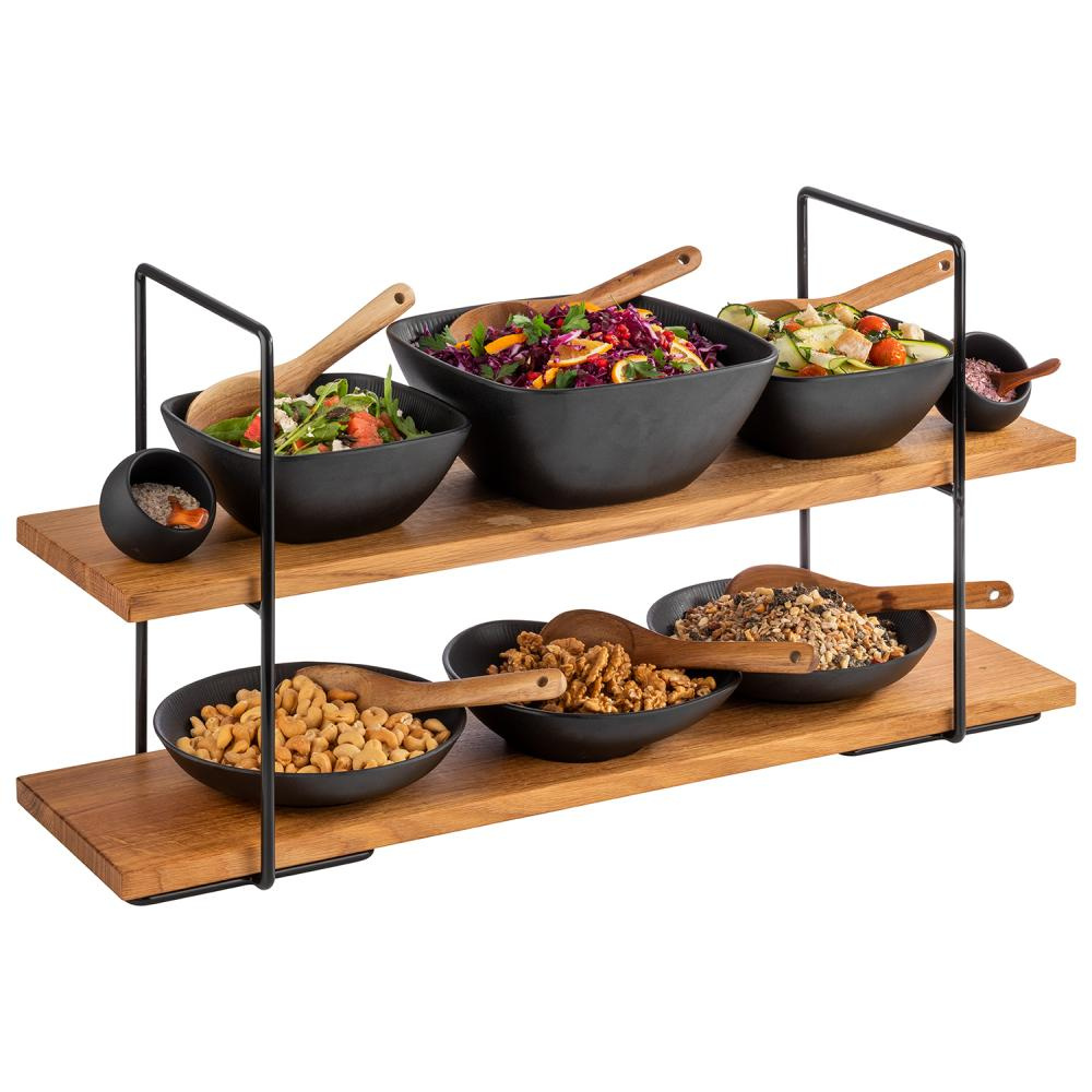 Présentoir de buffet PERFECTO, 80x23x40,5 cm | APS 33301