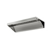 Hotte murale inclinée en acier inoxydable 150x80 cm | FORGAST