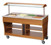 Chariot buffet chauffant 4x 1/1 GN | BARTSCHER 125628