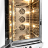 Four mixte à convection vapeur électrique 10 GN 1/1 ou 10 plaques 60x40 cm, 15,8 kW | FORGAST FG09520