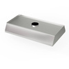 Hotte centrale en acier inoxydable 160x180 cm | FORGAST