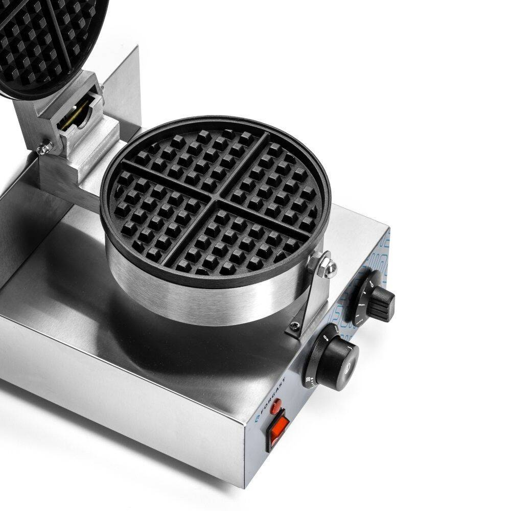 Gaufrier électrique rond, 1 kW, 230 V | FORGAST FG09701