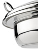 Chauffe-plat de table EASY INDUCTION, rond avec couvercle à fenêtre en verre, 48x42x39 cm, 11 l | APS 12325