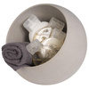 Bol de service avec couvercle, gris, 19x17,5 cm 800 ml | APS 85082