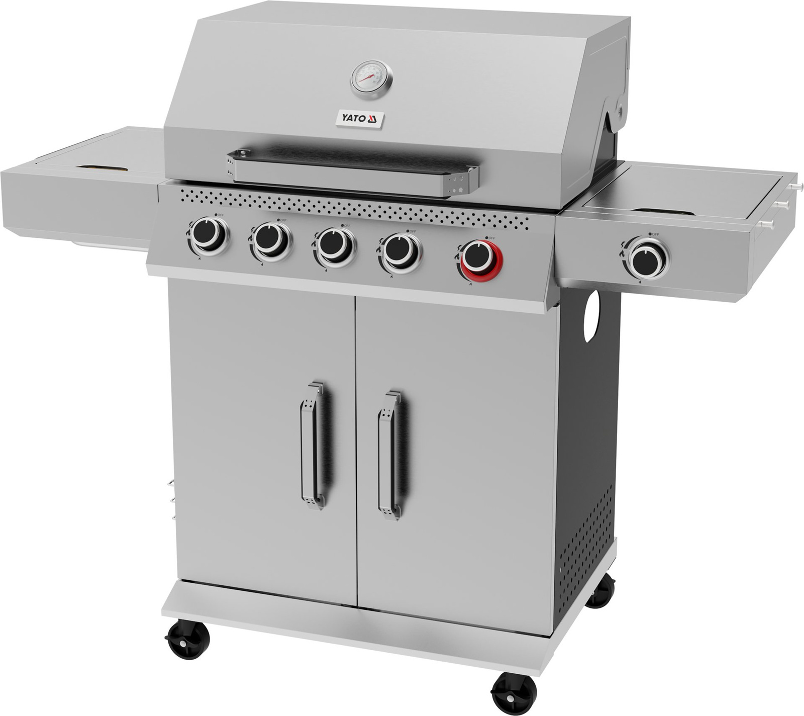 Grill d’extérieur à gaz 5+1 | YATO YG-20032