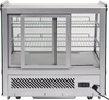 Vitrine réfrigérée d’exposition 120 L argentée | YATO YG-05025