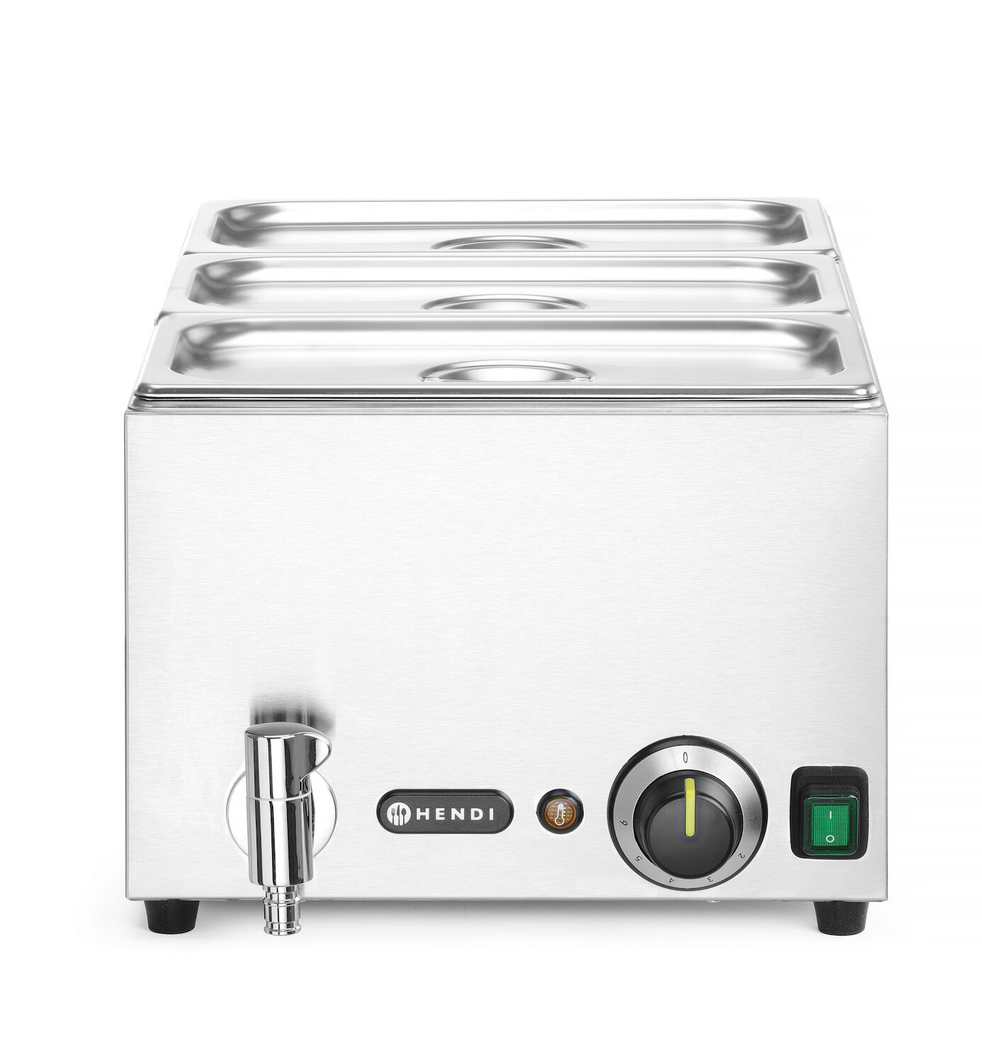 Bemar RANGER avec robinet de vidange, 3 x GN 1/3, 1 kW, 230 V | HENDI 238868