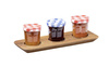 Planche de service en bois d'acacia, marron, 60x18x1,5 cm | APS 887