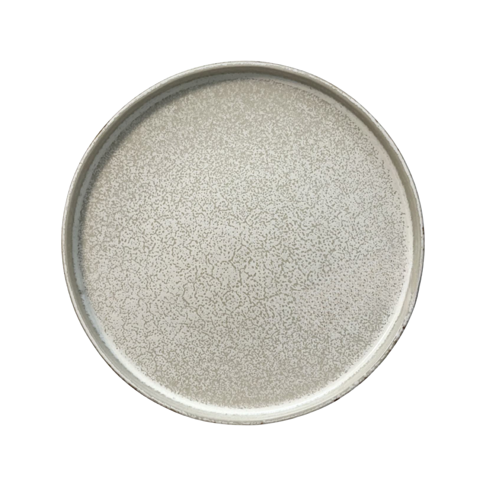 Assiette plate avec bord Arondi dolomite 25 cm | KERA CERAMIKA 18.2/C.DOL
