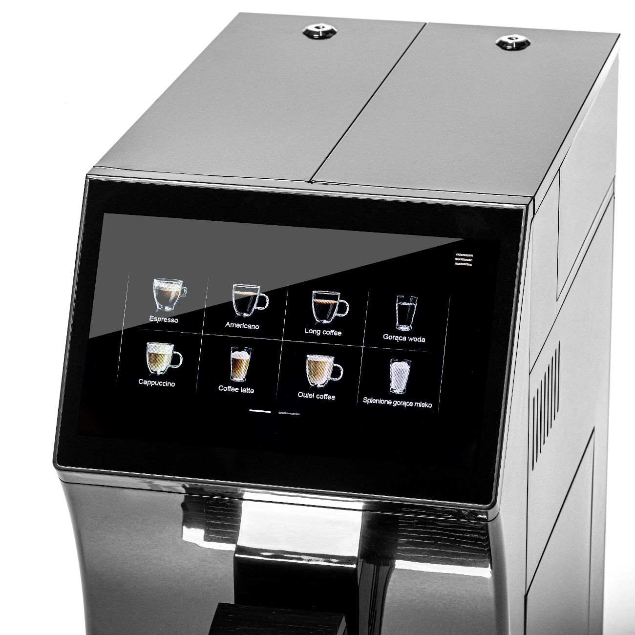 Machine à café automatique avec grand écran, réservoir d'eau 3,5 L | CANARIO CAFE CC701
