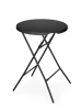 Table de cocktail ronde, noire, diam. 80 cm | AMERBOX 811047