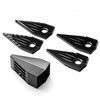 Szatkownica manuelle, (mandoline) pour couper en tranches et en bâtonnets Julienne, 5 lames interchangeables | FORGAST FG10016