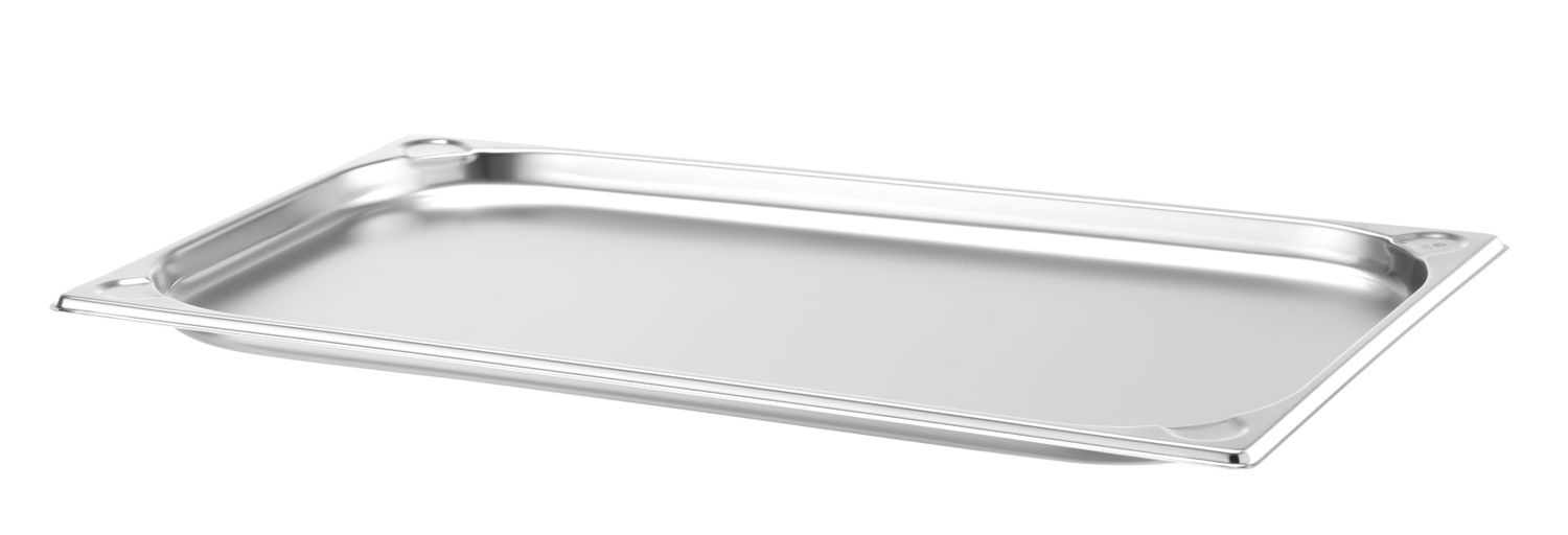 Bac GN 1/1 prof. 2 cm en acier inoxydable KITCHEN LINE | HENDI 806104