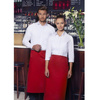 Tablier serveur bistro basic rouge | KARLOWSKY BBSS 1-8-Stck