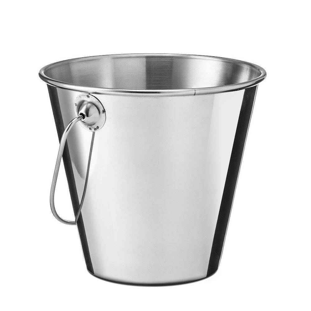 Mini seau finger food, 9,5 cm, acier inoxydable | FORGAST FG11504