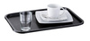 Plateau FAST FOOD noir, 41x30,5x2,5 cm | APS 536