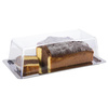 Plateau avec couvercle 33x17x10 cm, acier inoxydable, avec couvercle | APS 64