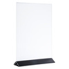 Porte-menu format A6, 2 pièces, 10,5x7x17 cm | APS 71527