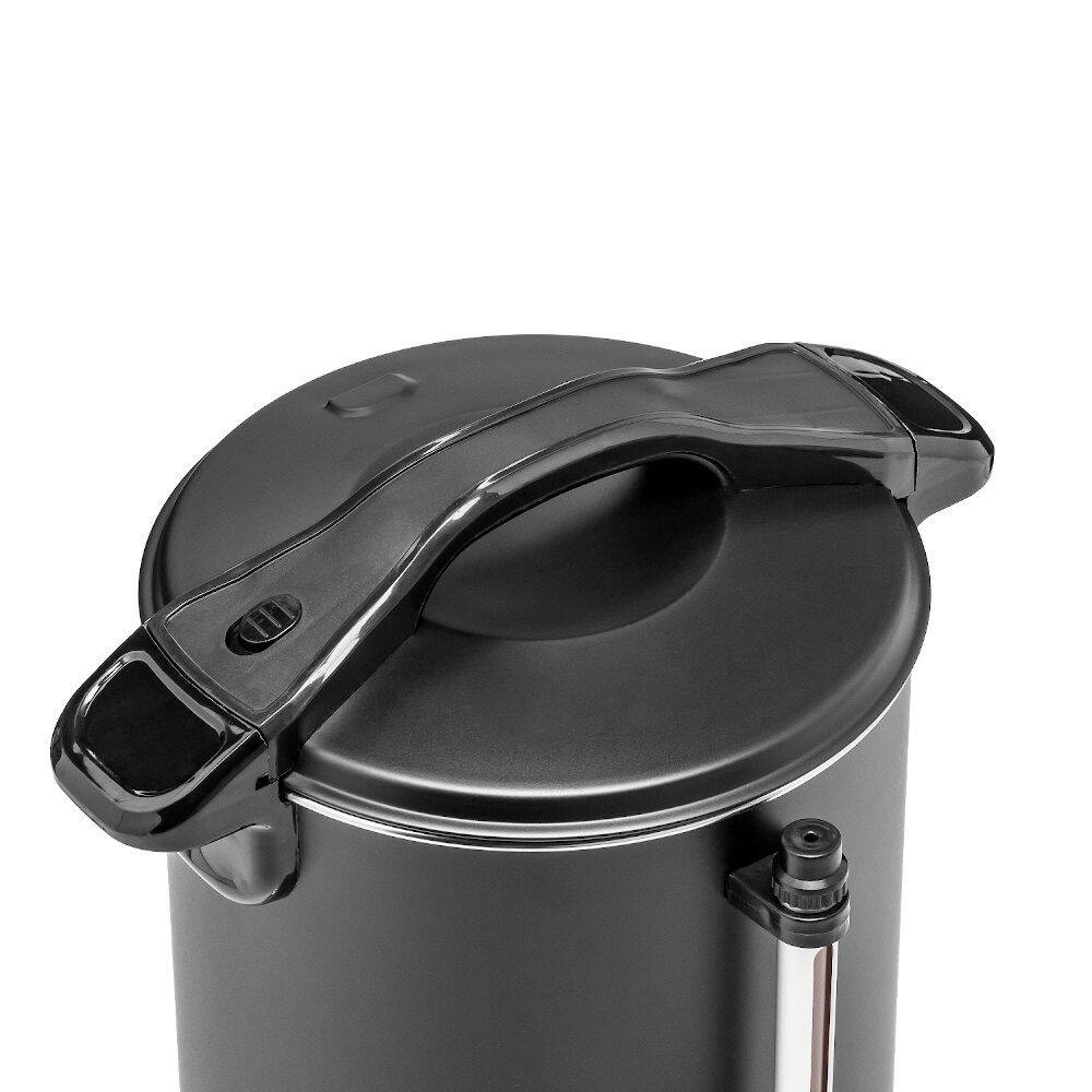Chauffe-eau 8 L avec plateau d’égouttement, noir, à double paroi | FORGAST FG05560