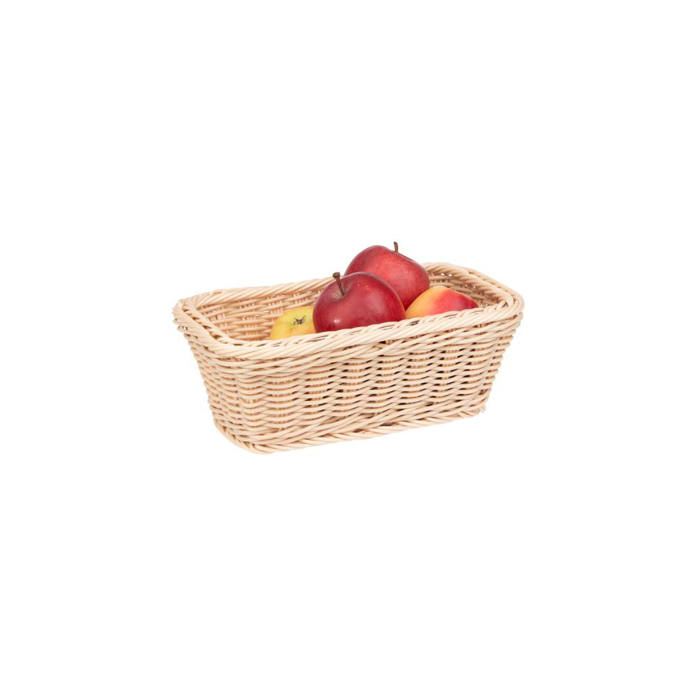Panier en polypropylène GN LINE, rectangulaire, beige clair, GN 1/4, 27.5x16.5x10.5 cm | APS 40246