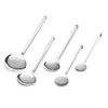 Cuillère à égoutter monobloc, diamètre 10 cm, longueur 35 cm | FORGAST FG11101